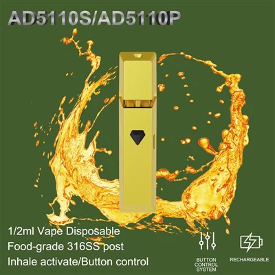 Gold Bar 420 Wegwerp hardware, past bij verschillende soorten extracten en formules